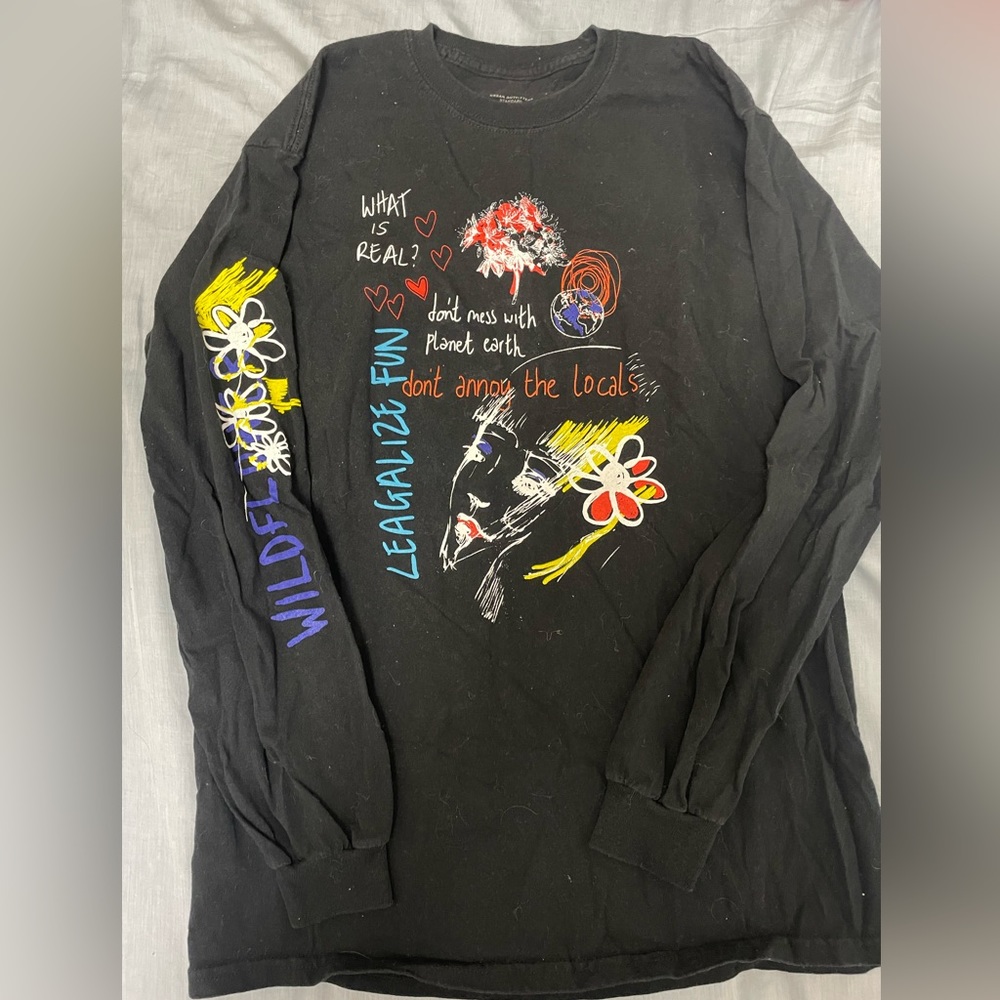 Urban outfitters long sleeve graphic tee